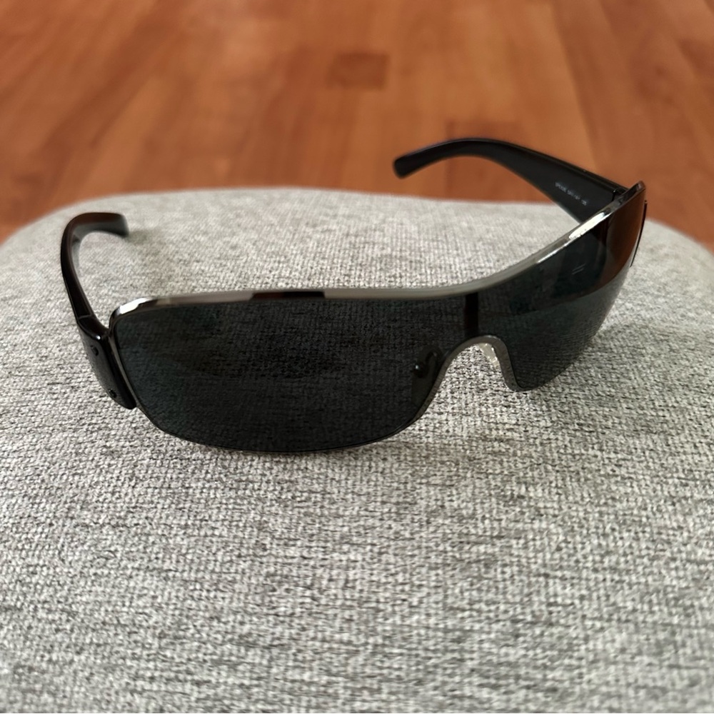 Prada Men’s shield aviator sunglasses
